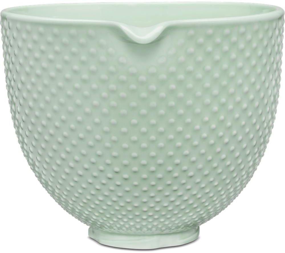 KITCHENAID 5KSM2CB5TDD 4.7 Litre Ceramic Mixing Bowl - Dew Drop image number 4 of 4