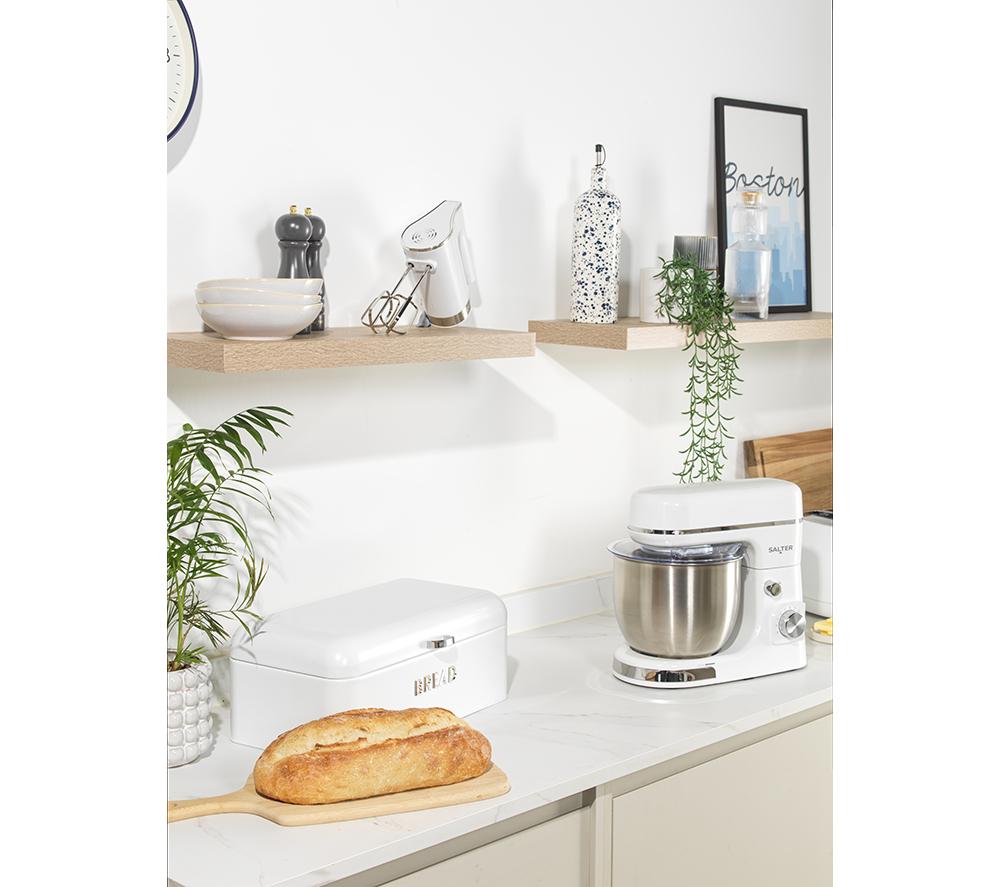 SALTER Boston EK6147MW Stand Mixer - Ice White image number 4 of 7