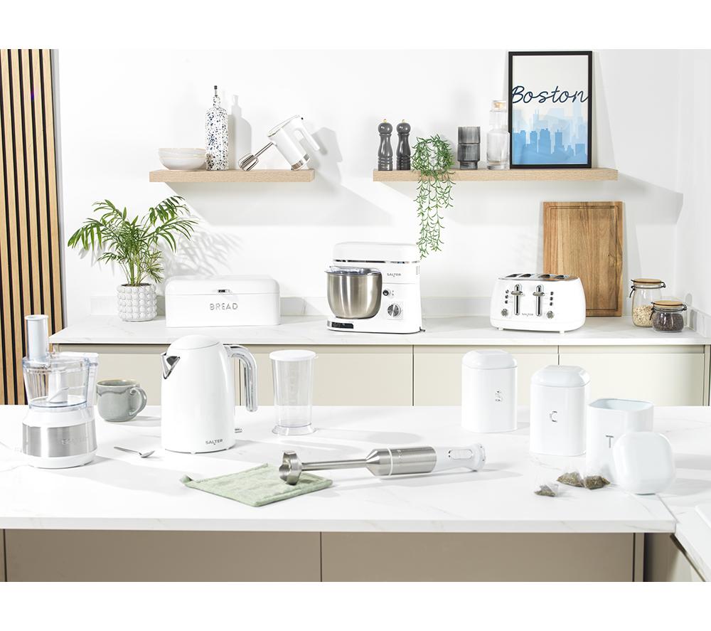 SALTER Boston EK6147MW Stand Mixer - Ice White image number 5 of 7