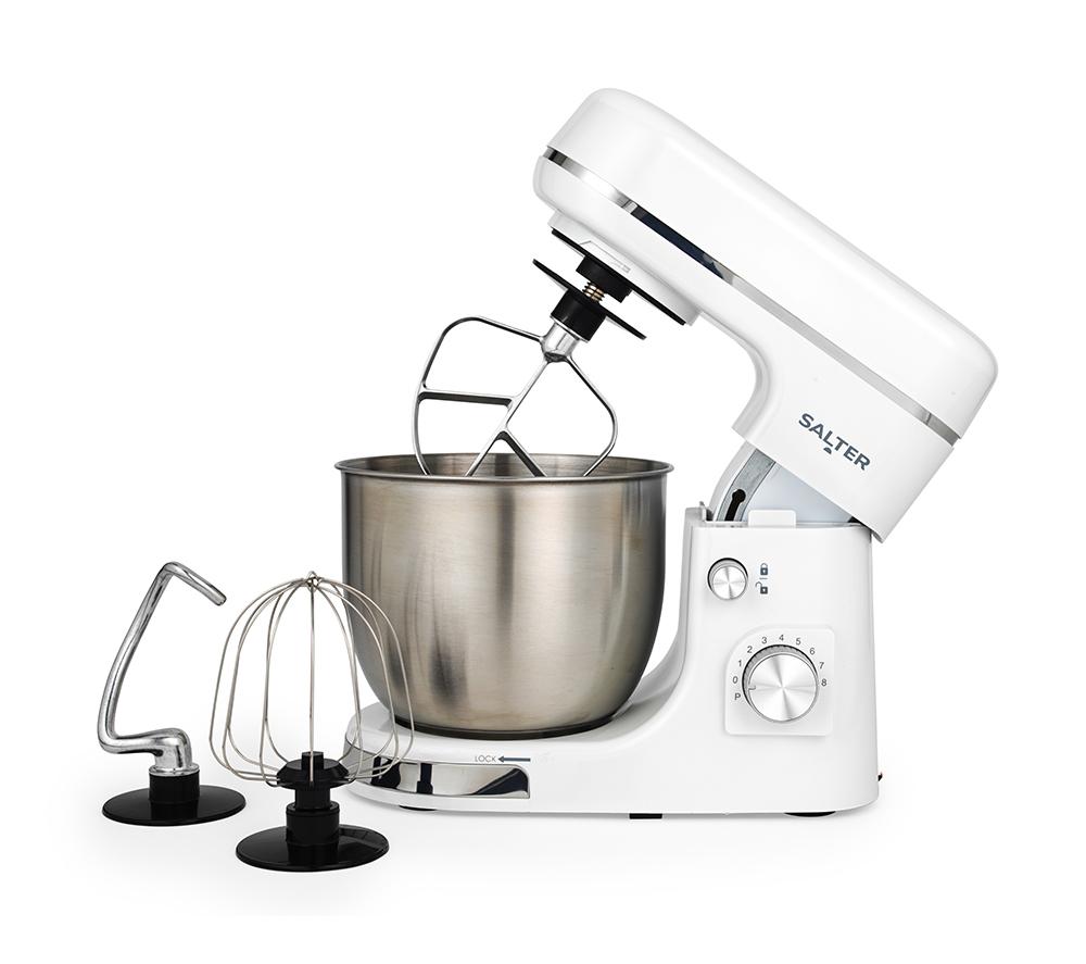 SALTER Boston EK6147MW Stand Mixer - Ice White image number 7 of 7