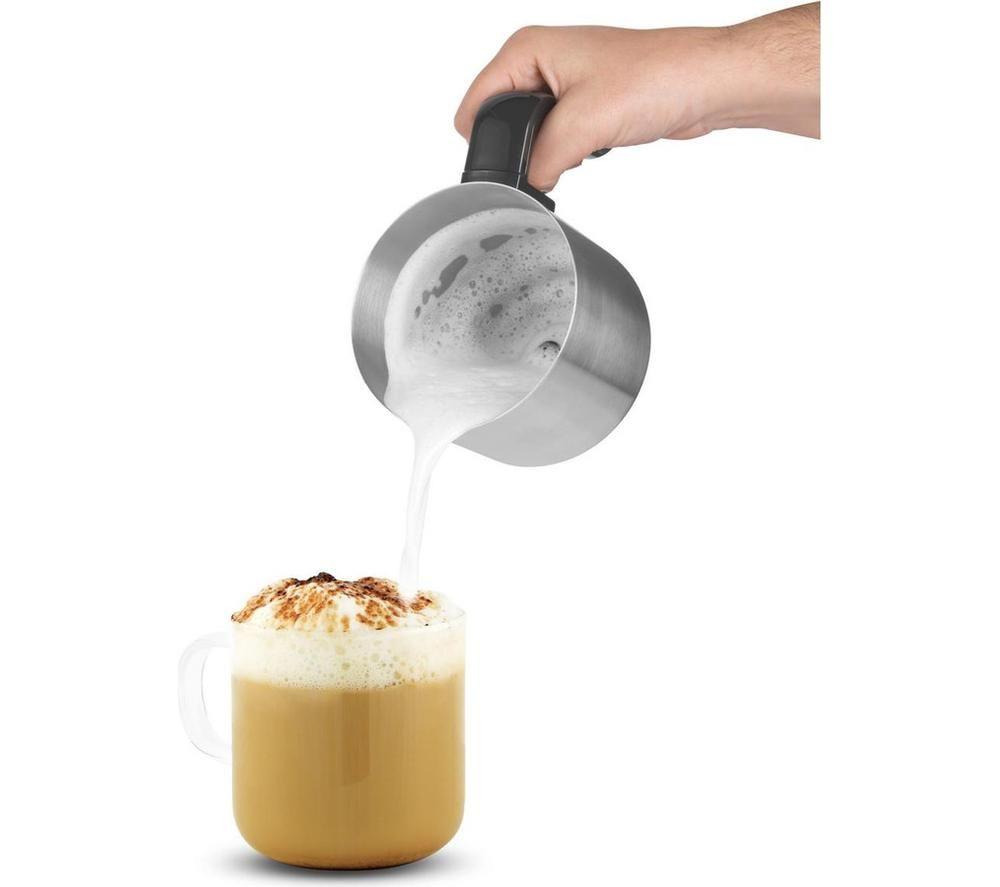 SALTER EK6526 Electric Milk Frother & Hot Chocolate Maker - Black image number 3 of 6