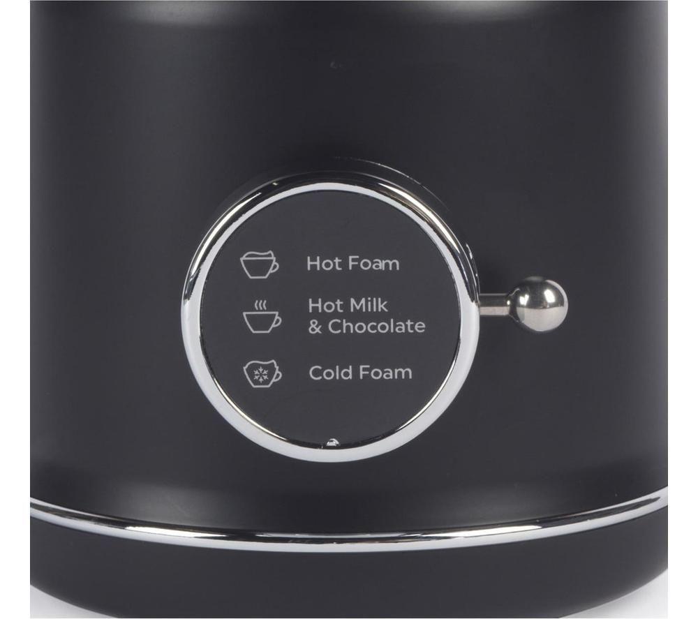 SALTER EK6526 Electric Milk Frother & Hot Chocolate Maker - Black image number 5 of 6
