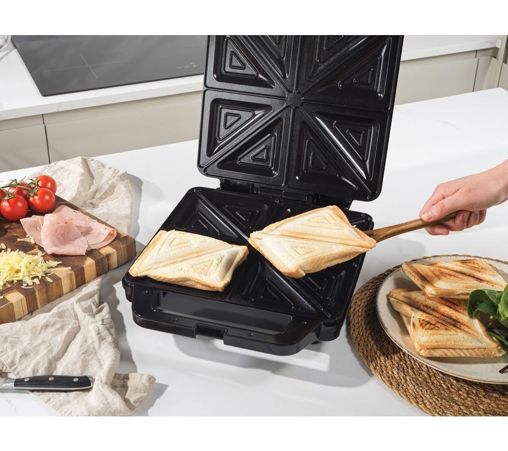 SALTER EK6538 Sandwich Toaster - Black image number 2 of 6