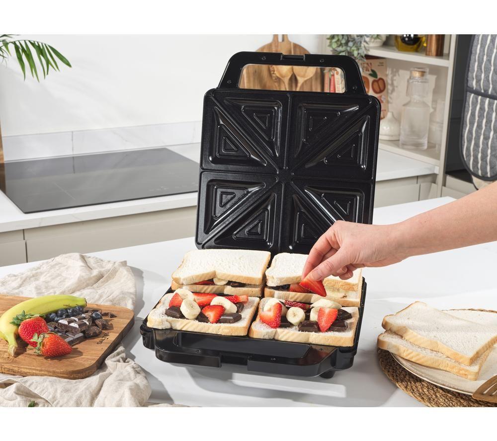SALTER EK6538 Sandwich Toaster - Black image number 3 of 6