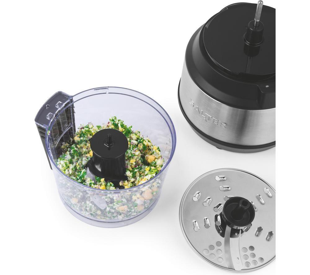 SALTER 3-in-1 EK6520BLK Food Processor - Black image number 7 of 7