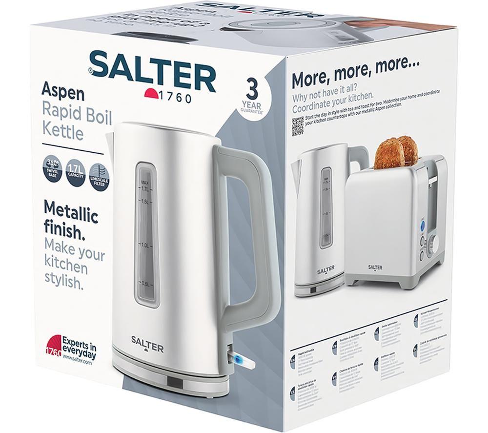 SALTER EK6552 Electric Kettle - Silver image number 4 of 6