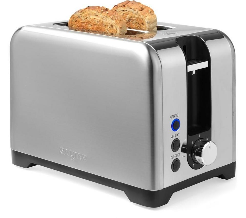 SALTER EK6553 2-Slice Toaster - Silver