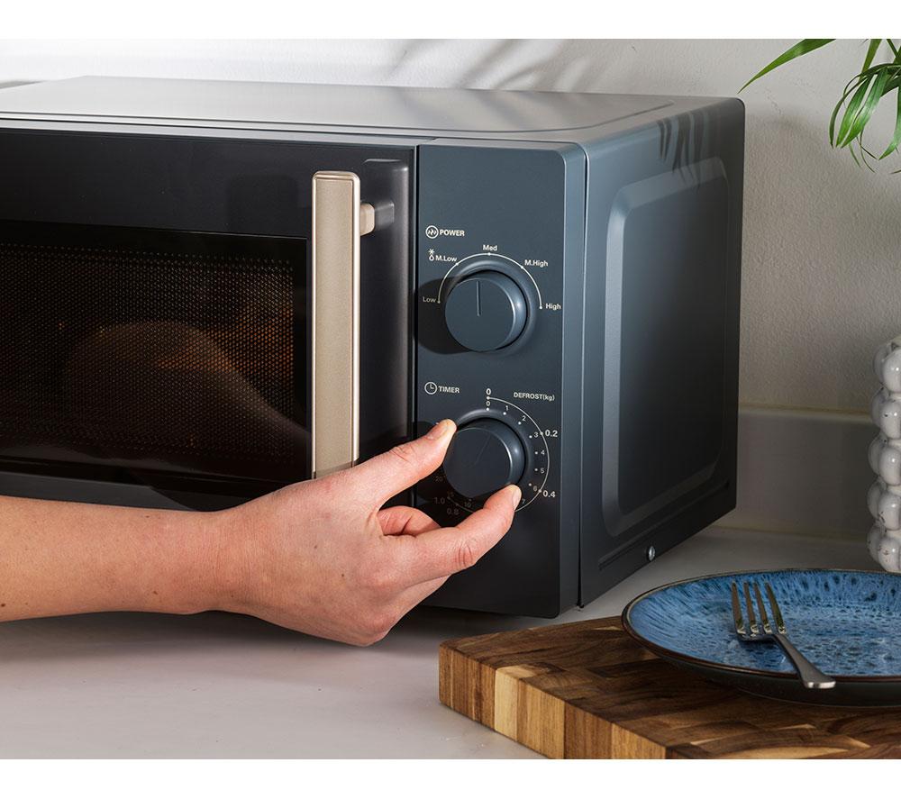 SALTER Marino EK6443BGRY Solo Microwave - Grey image number 4 of 6