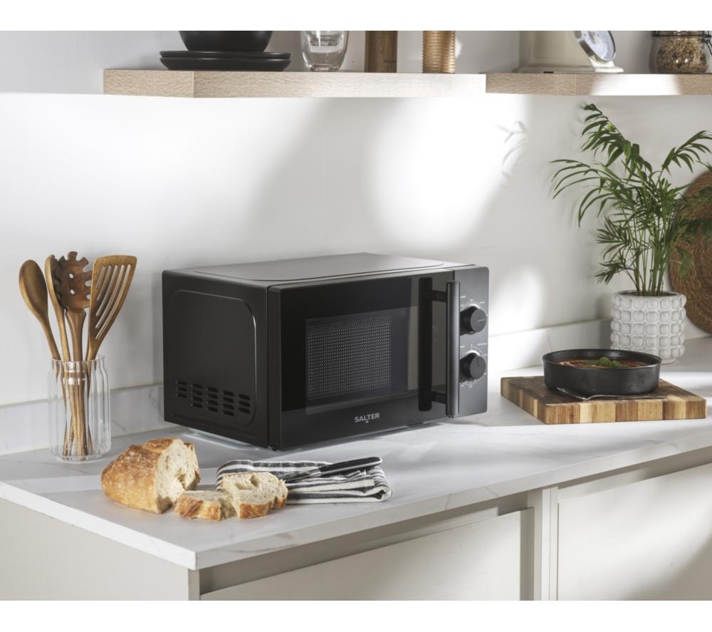 SALTER Kuro EK6443MBLK Solo Microwave - Black image number 4 of 6