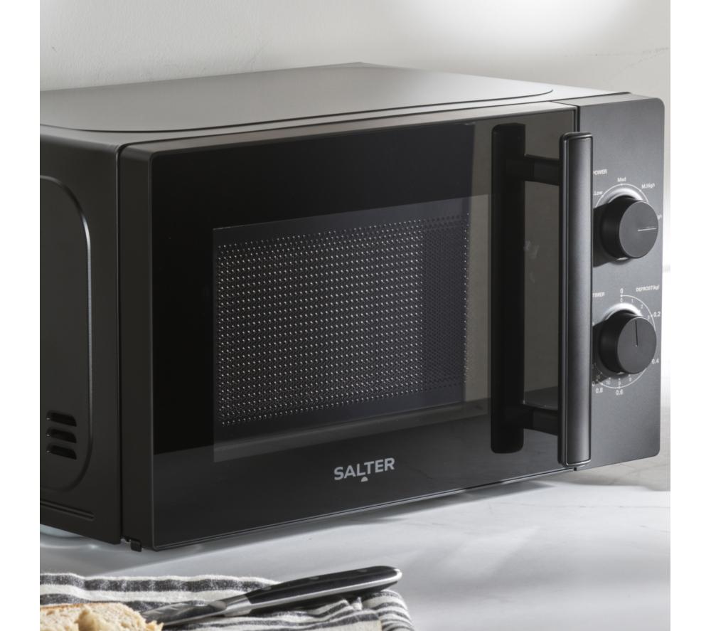 SALTER Kuro EK6443MBLK Solo Microwave - Black image number 6 of 6