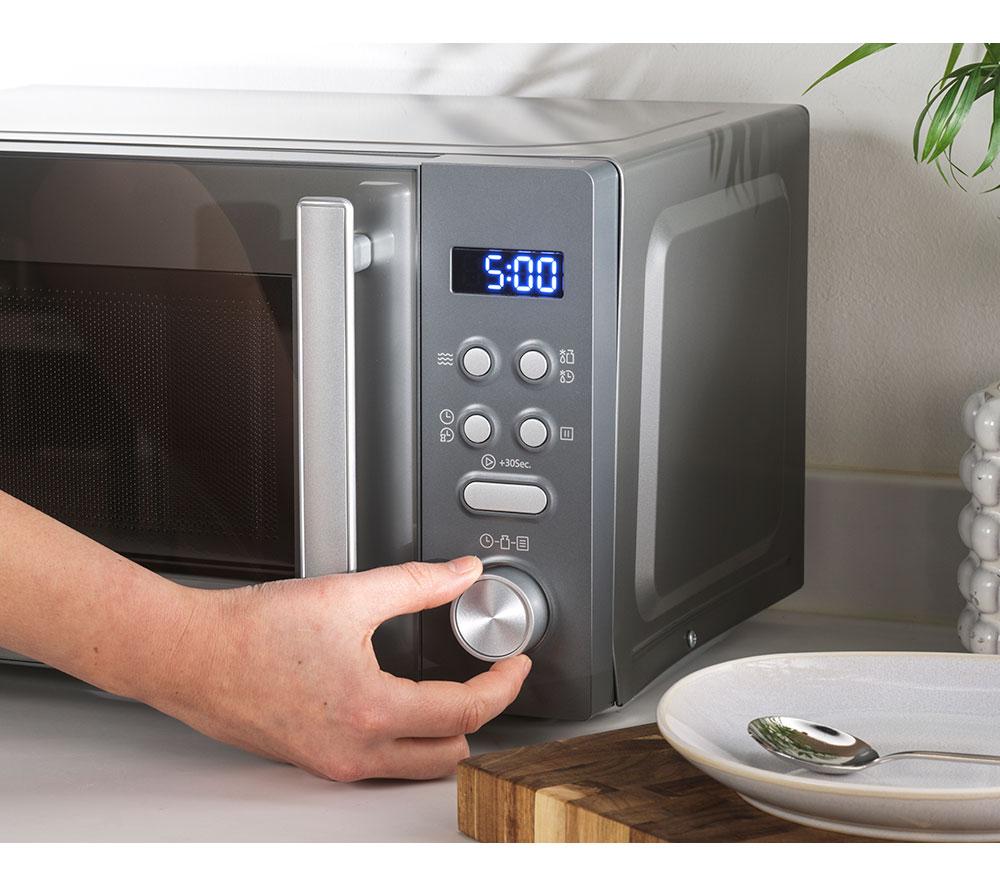 SALTER Cosmos EK6444 Solo Microwave - Grey image number 4 of 5