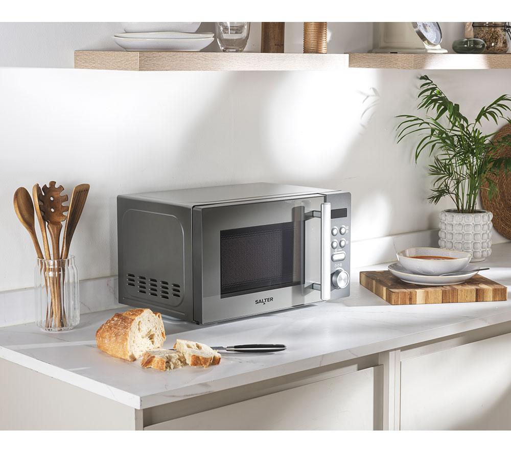 SALTER Cosmos EK6444 Solo Microwave - Grey image number 5 of 5