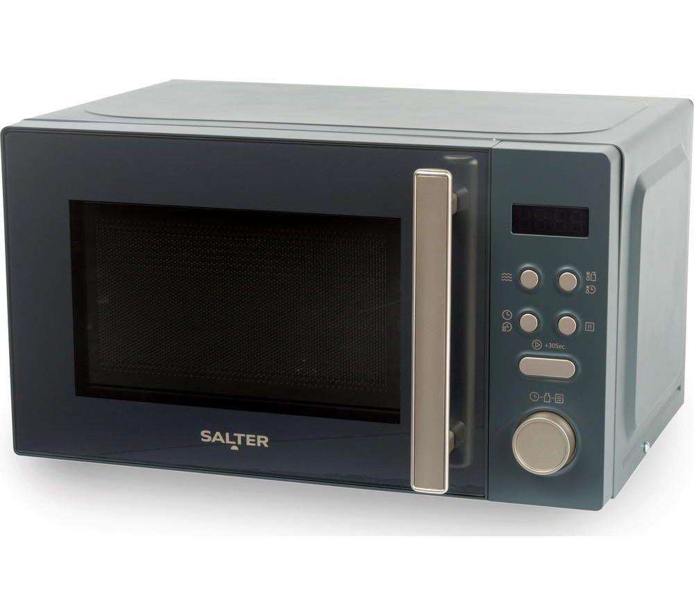 SALTER Marino EK6444BGRY Solo Microwave - Blue image number 2 of 3