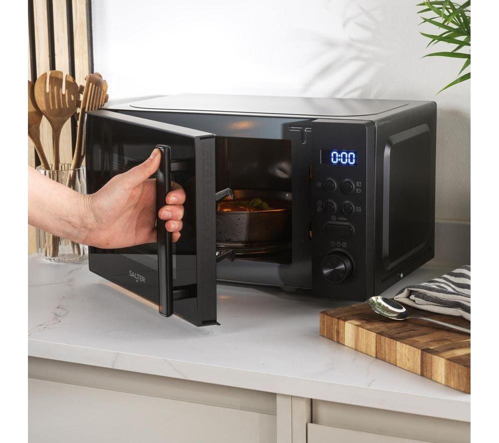 SALTER Kuro EK6444MBLK Solo Microwave - Black image number 3 of 6