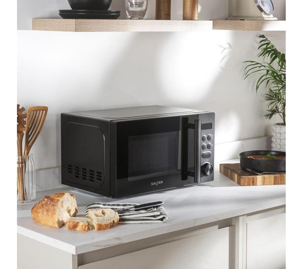 SALTER Kuro EK6444MBLK Solo Microwave - Black image number 4 of 6