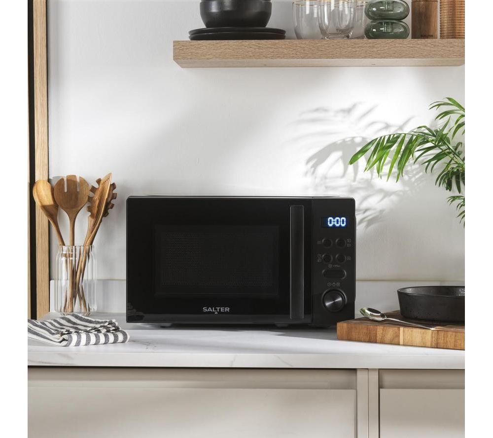 SALTER Kuro EK6444MBLK Solo Microwave - Black image number 5 of 6