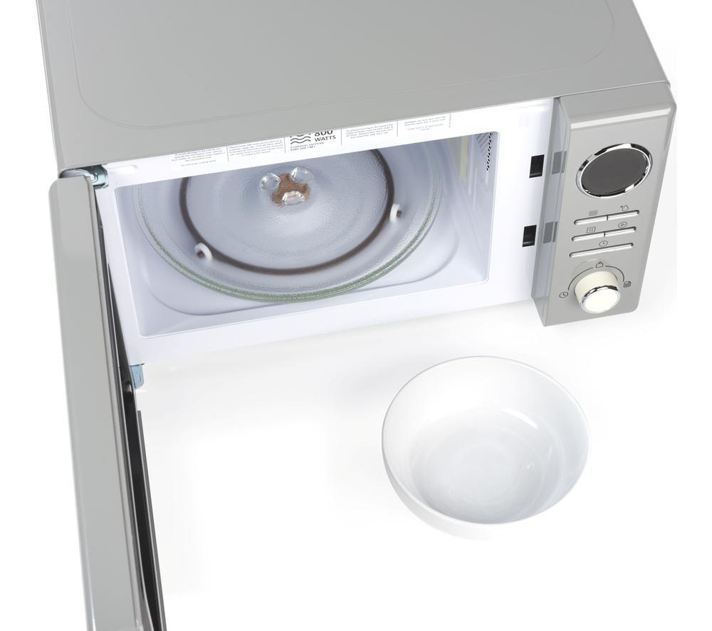 SALTER Retro EK6445GRY Solo Microwave - Grey image number 3 of 8