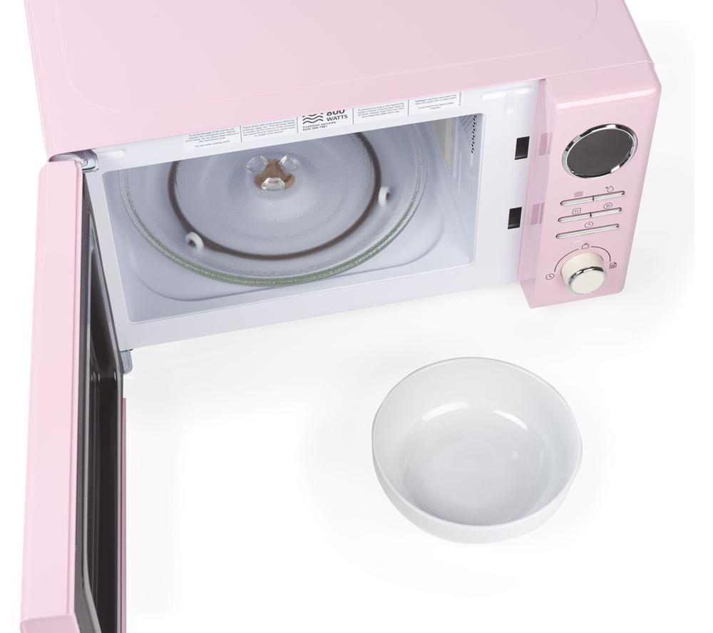 SALTER Retro EK6445PNK Solo Microwave - Pink image number 7 of 7