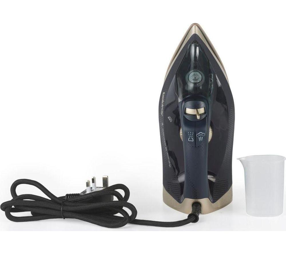 BELDRAY Steam Lite BEL02098 Steam Iron - Blue & Gold image number 3 of 6