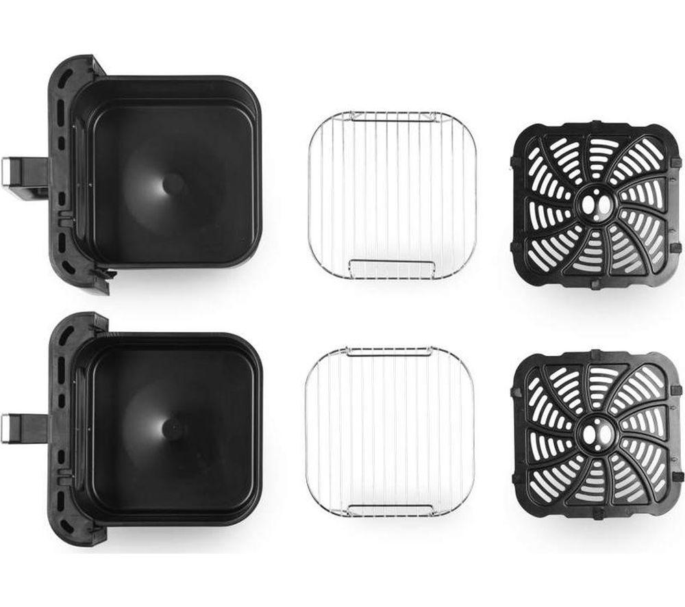 PROGRESS EK6467P Dual Tier Air Fryer - Black image number 10 of 10