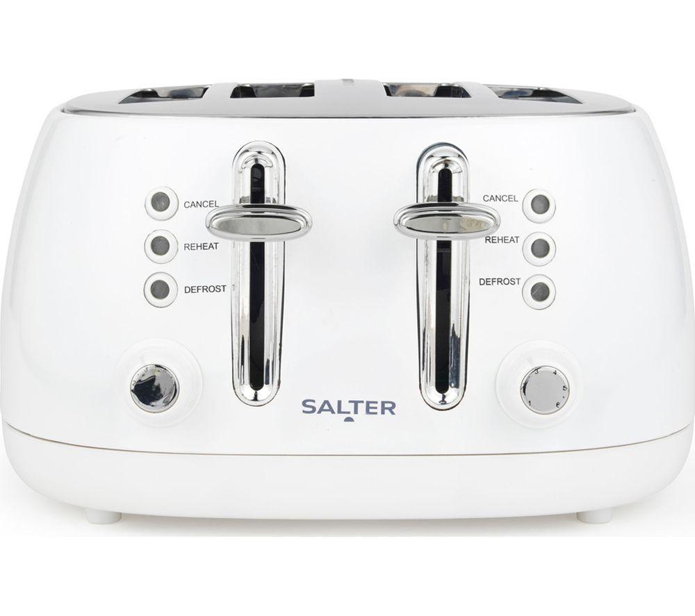 SALTER COMBO-9765 Boston Jug Kettle & 4-Slice Toaster Bundle - White image number 2 of 6