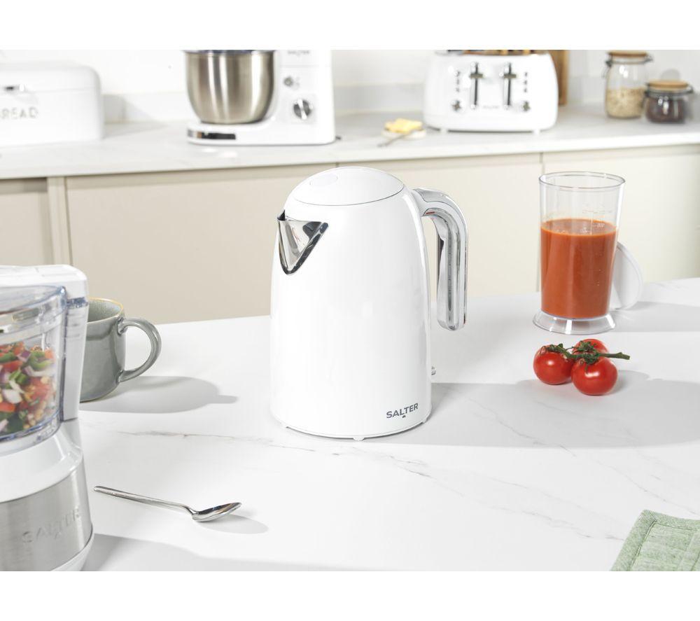 SALTER COMBO-9765 Boston Jug Kettle & 4-Slice Toaster Bundle - White image number 6 of 6