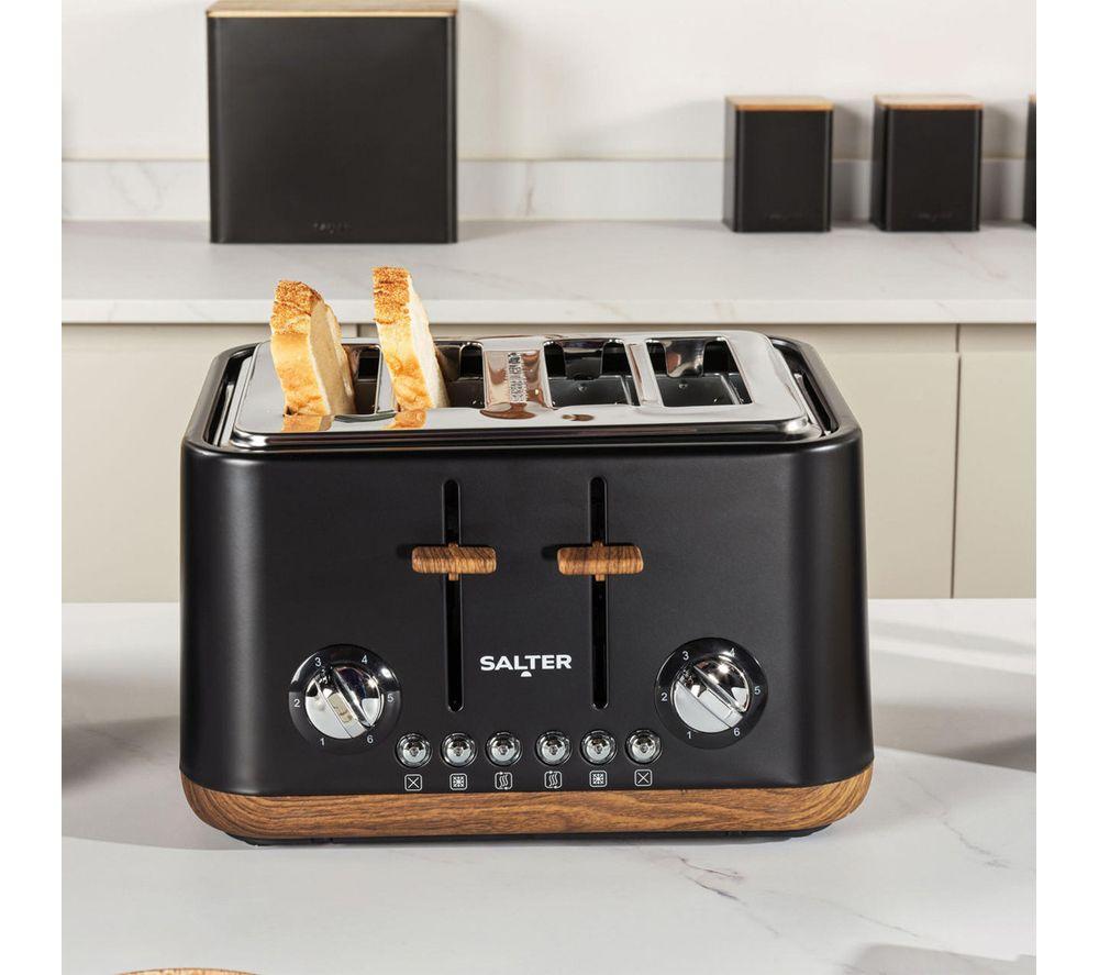 SALTER Toronto Combo-9195 4-slice Toaster, Jug Kettle & Solo Microwave Bundle - Black image number 4 of 8