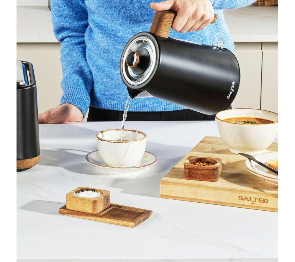 SALTER Toronto Combo-9195 4-slice Toaster, Jug Kettle & Solo Microwave Bundle - Black image number 6 of 8