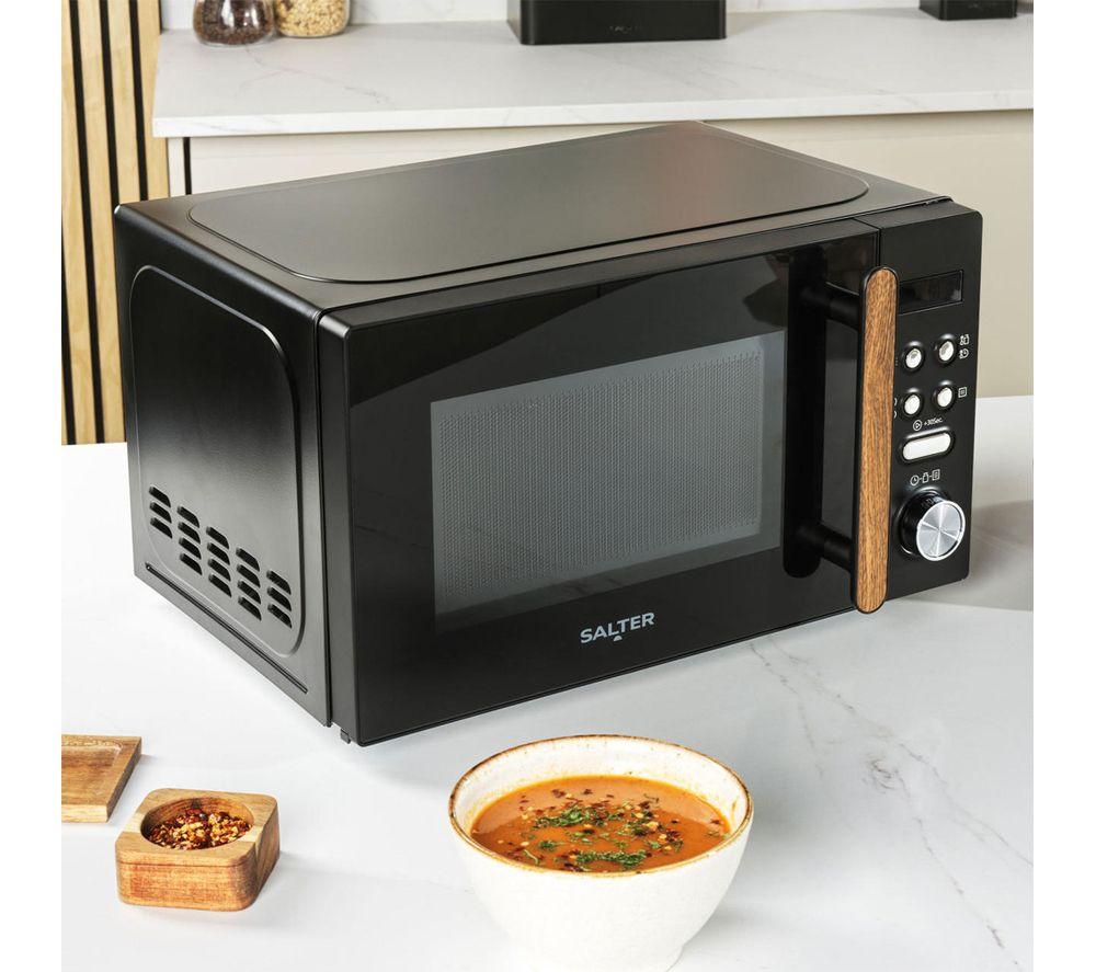 SALTER Toronto Combo-9195 4-slice Toaster, Jug Kettle & Solo Microwave Bundle - Black image number 7 of 8