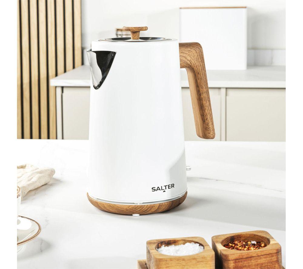 SALTER Toronto Combo-9196 4-slice Toaster, Jug Kettle & Solo Microwave Bundle - White image number 5 of 6