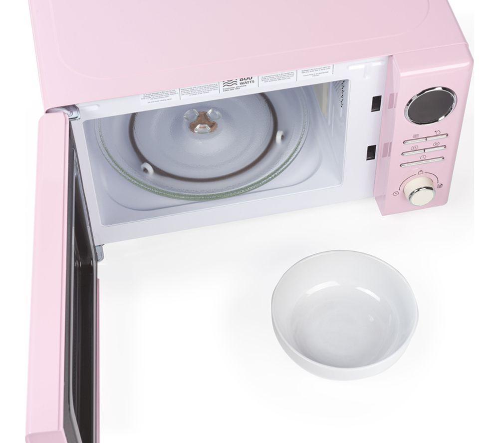 SALTER Retro Combo-9362 4-slice Toaster, Jug Kettle & Solo Microwave Bundle - Pink image number 2 of 5