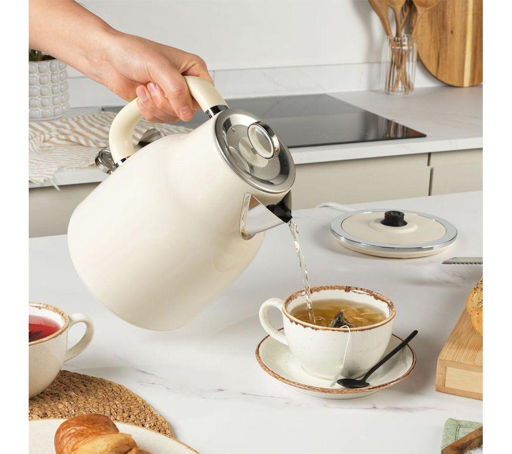 SALTER COMBO-9505 Retro Jug Kettle, 4-Slice Toaster & Slow Cooker Bundle - Cream image number 7 of 8