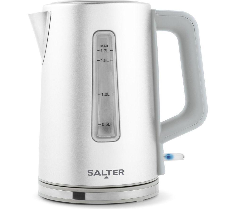 SALTER Aspen Combo-9759 Jug Kettle & 2-Slice Toaster Bundle - Silver image number 2 of 3