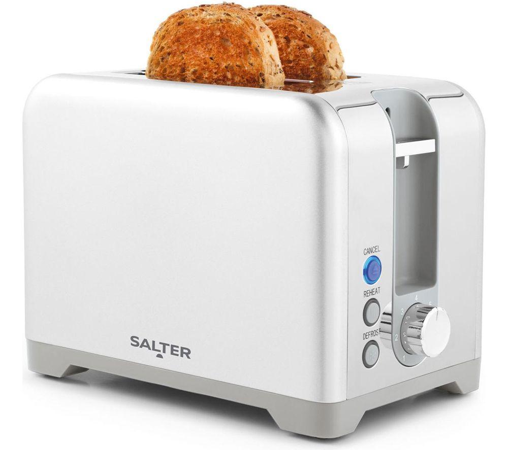 SALTER Aspen Combo-9759 Jug Kettle & 2-Slice Toaster Bundle - Silver image number 3 of 3