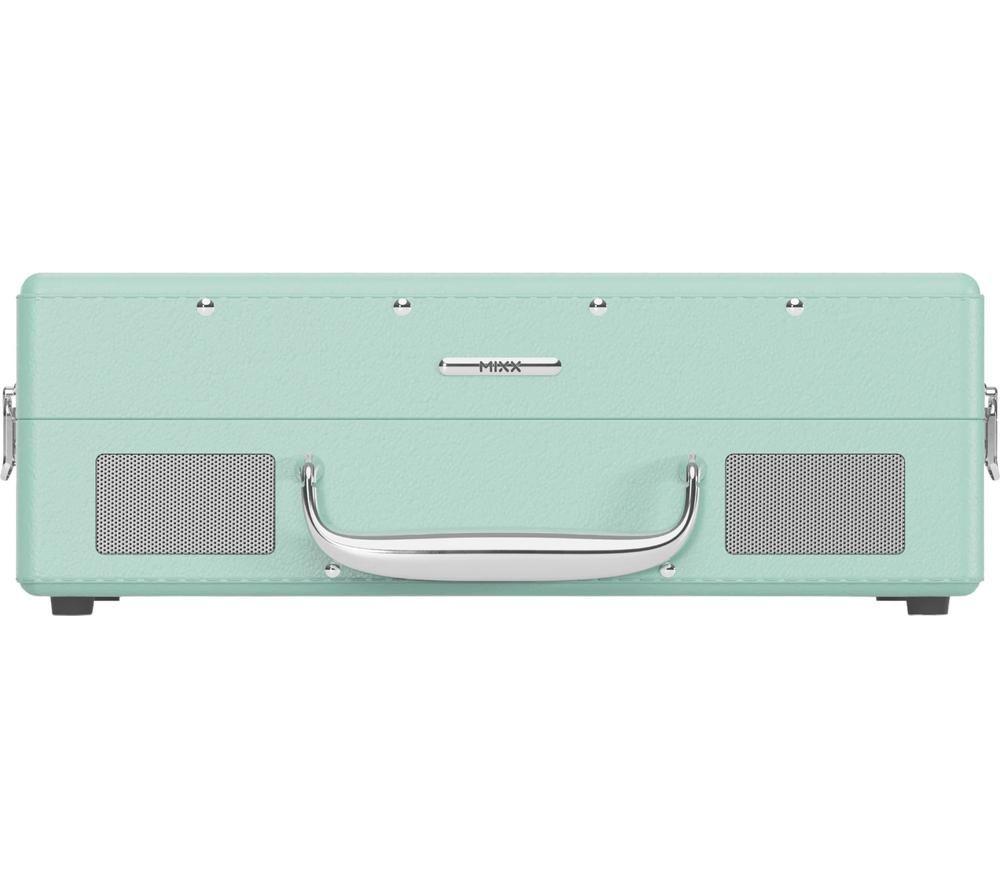 MIXX Revival 55 MRRP-55-GR-491 Belt Drive Bluetooth Turntable - Mint Green image number 3 of 6