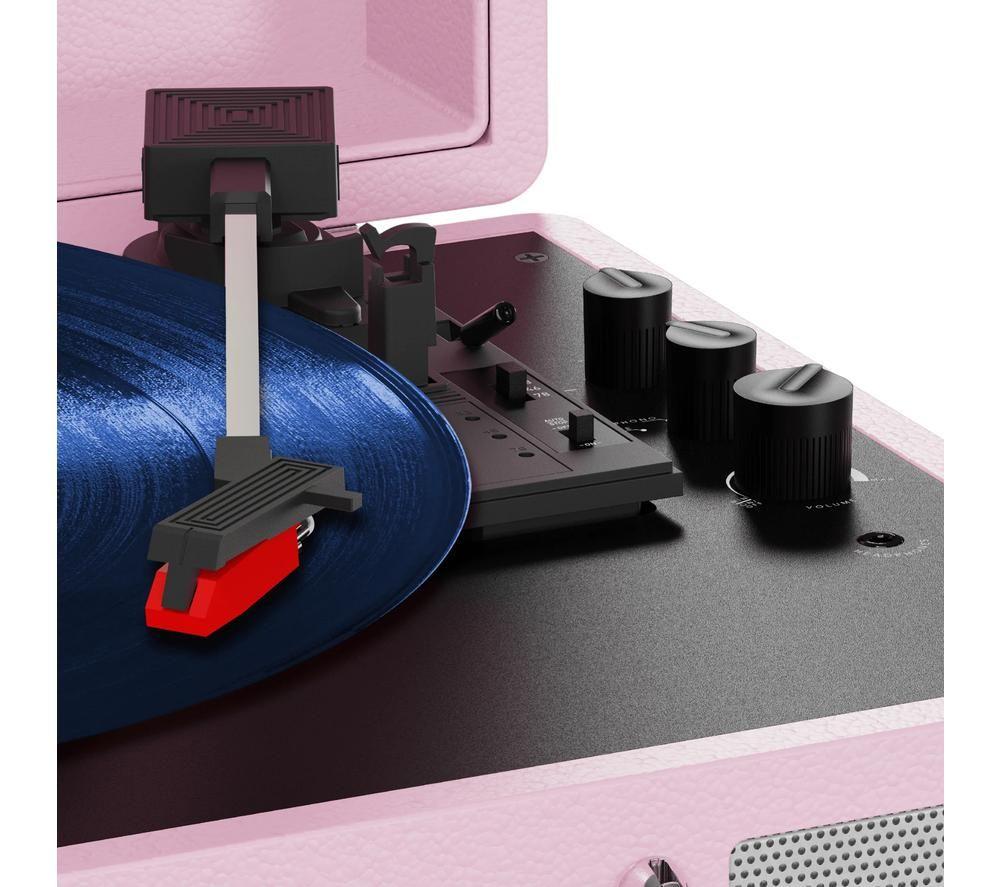 MIXX Revival 55 MRRP-55-PI-492 Belt Drive Bluetooth Turntable - Pink image number 2 of 5