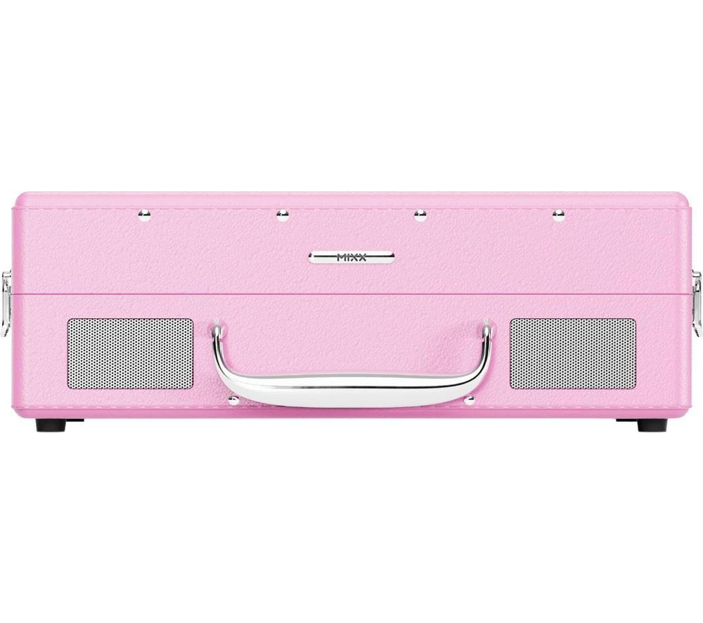 MIXX Revival 55 MRRP-55-PI-492 Belt Drive Bluetooth Turntable - Pink image number 5 of 5
