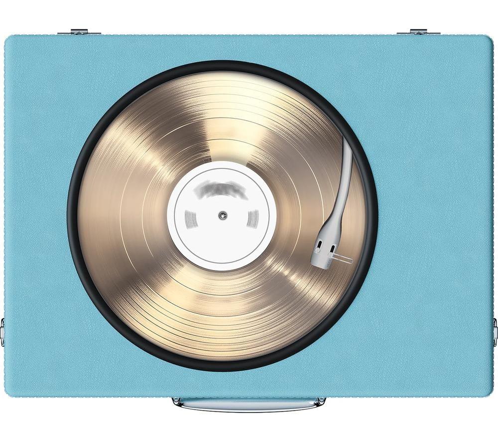 MIXX Revival 65 MRRP-65-BL-465 Belt Drive Bluetooth Turntable - Turquoise image number 3 of 4