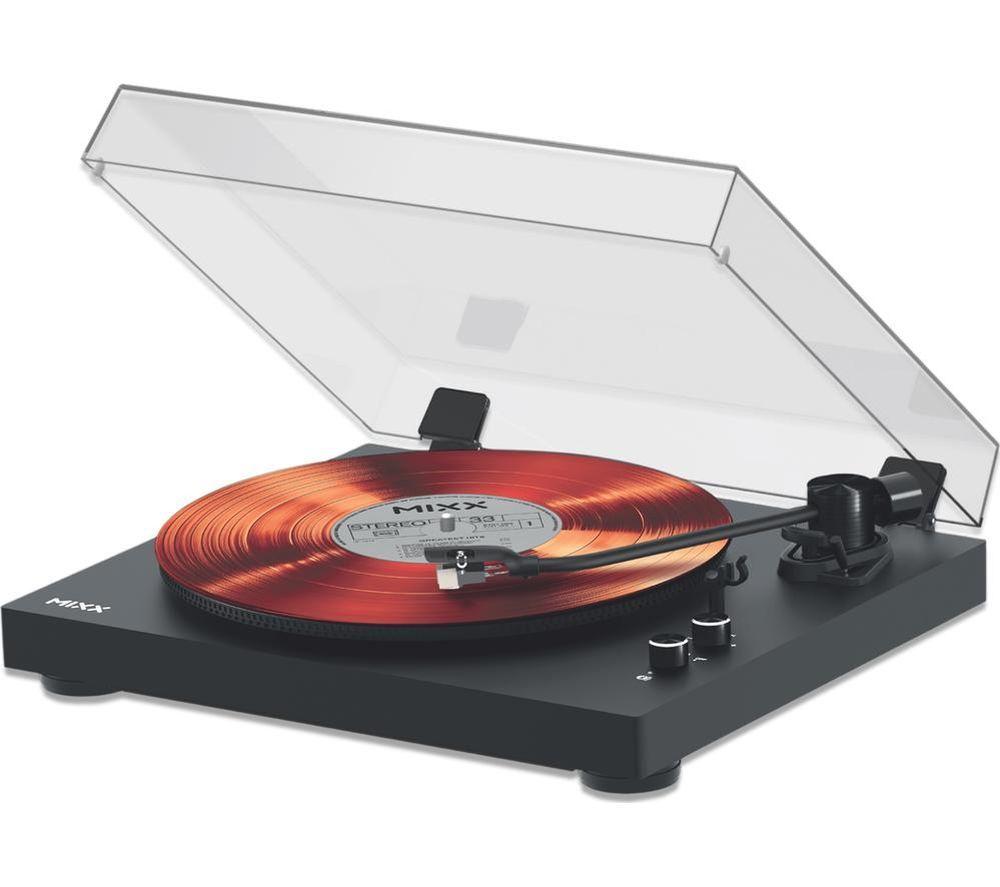 MIXX Analog 5 MARP-05-BK Belt Drive Bluetooth Turntable - Black image number 6 of 7