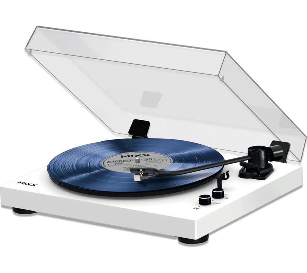 MIXX Analog 5 MARP-05-WH Belt Drive Bluetooth Turntable - White image number 8 of 8
