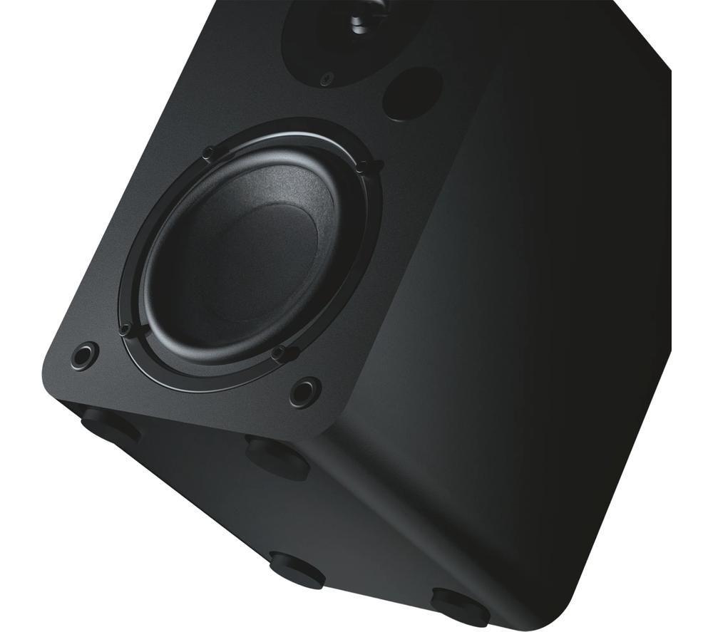 MIXX Analog System 5 MAS-05-BK-488 Belt Drive Turntable with Speakers - Black image number 5 of 8
