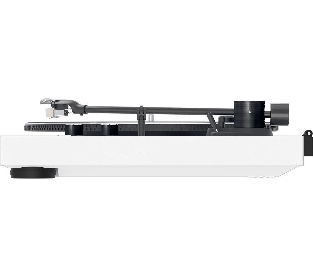 MIXX Analog System 5 Belt Drive Turntable with Speakers - White image number 5 of 6