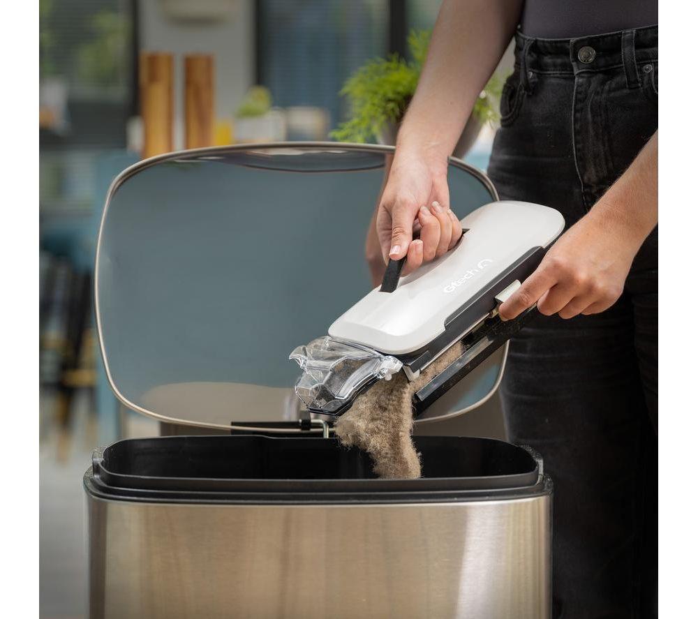GTECH AirRAM 3 Plus Dual Edge-Clean Cordless Vacuum Cleaner &ndash; White & Black image number 2 of 10