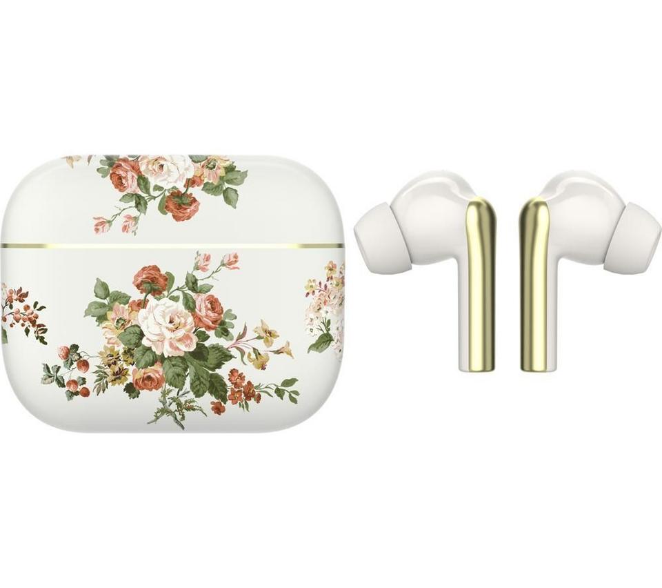 VQ Skylark Wireless Bluetooth Earbuds - Cream and Gold