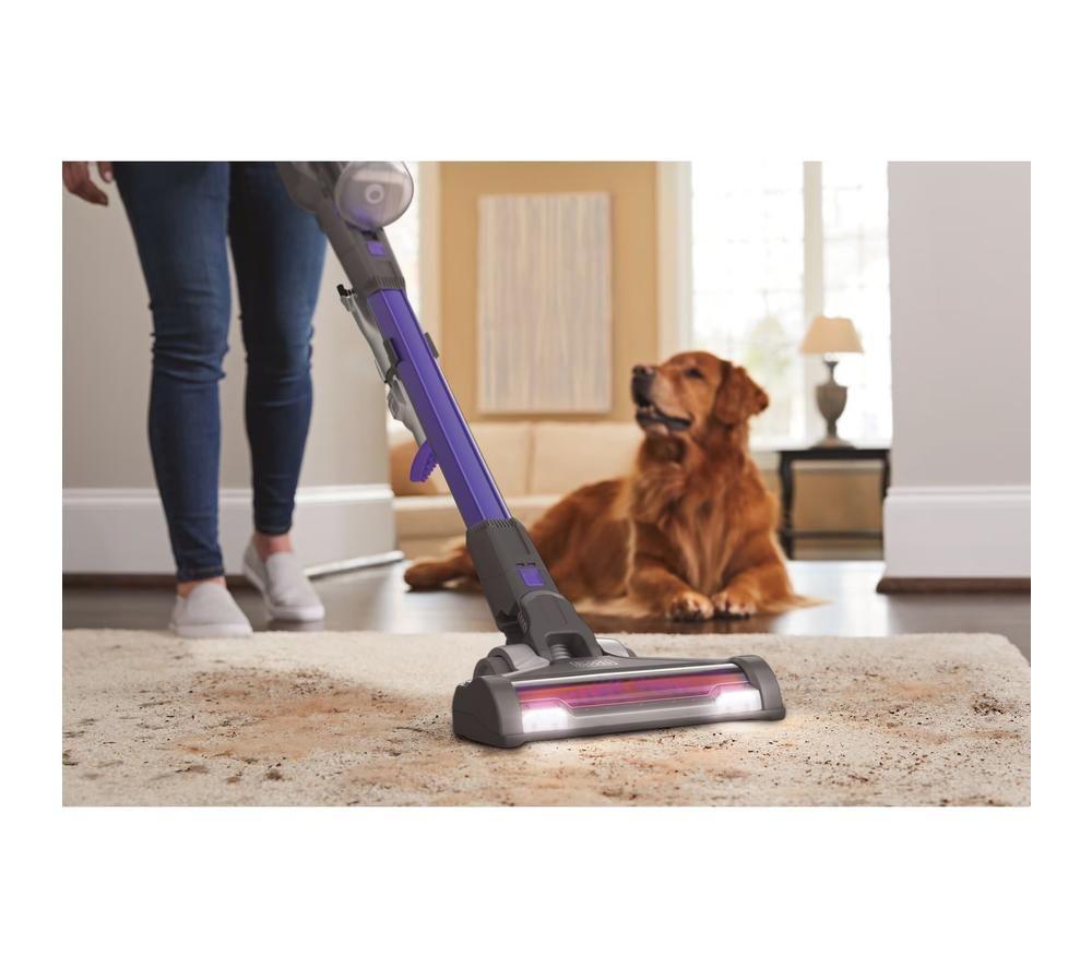 BLACK + DECKER POWERSERIES Extreme BHFEV182CP-GB Pet Cordless Vacuum Cleaner - Black & Purple image number 13 of 17