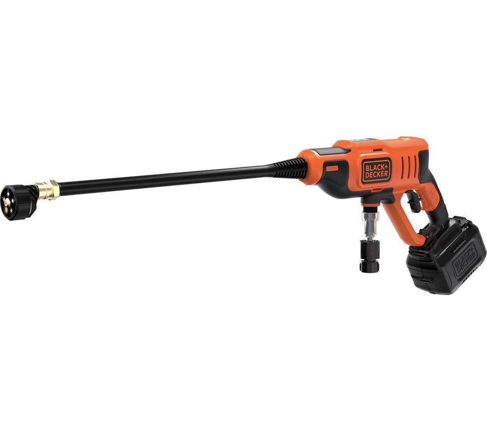 BLACK + DECKER BCPC18D1-GB Cordless Pressure Washer and Cleaner with 2ah Battery image number 2 of 6