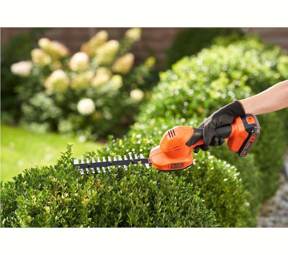 BLACK + DECKER BCSS18D1 Grass Shear & Shrubber Combo - Orange & Black image number 9 of 9