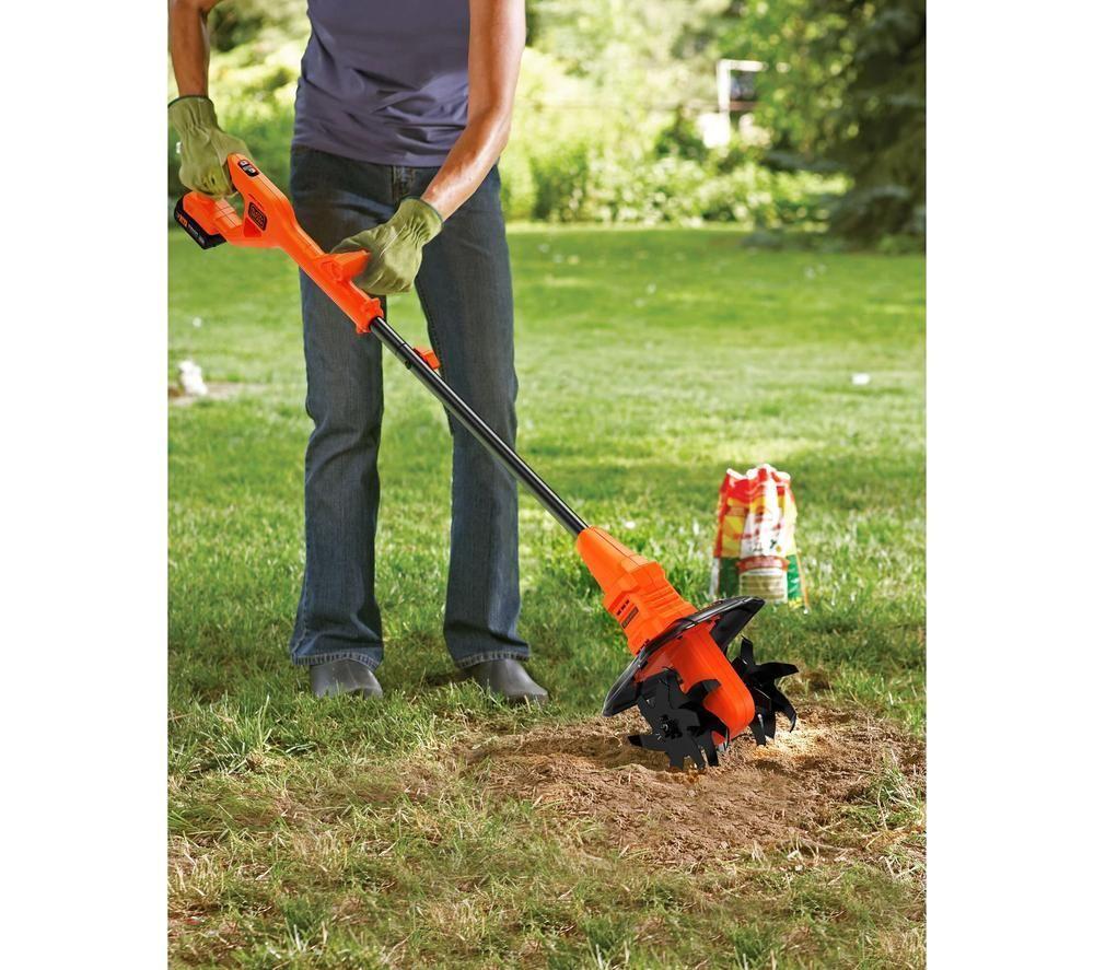 BLACK + DECKER BETL1820L-GB Cordless Tiller - Orange image number 6 of 6