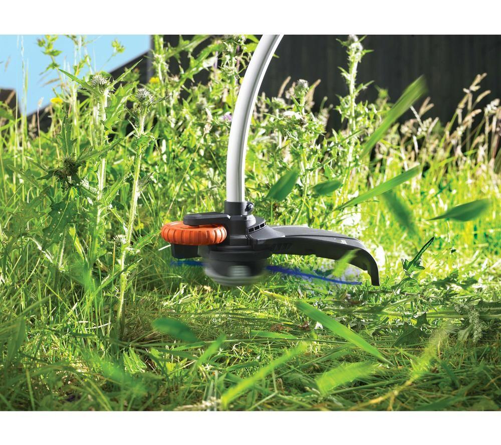 BLACK + DECKER Strimmer GL9035 Corded Grass Trimmer - Orange & Black image number 3 of 5