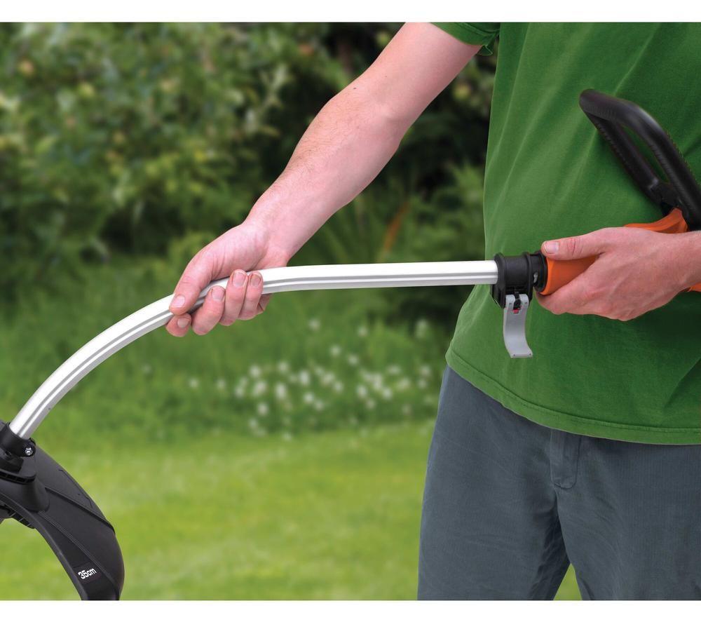 BLACK + DECKER Strimmer GL9035 Corded Grass Trimmer - Orange & Black image number 4 of 5